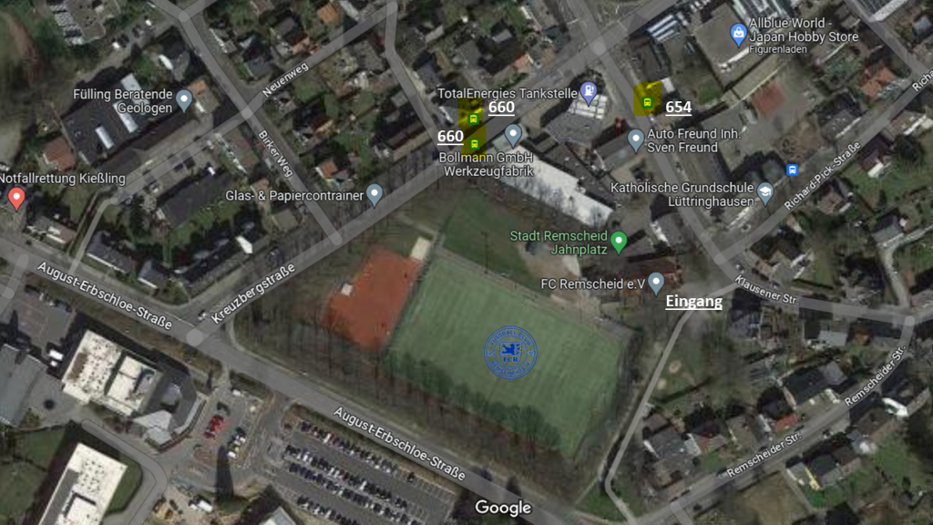 Jahnplatz von oben